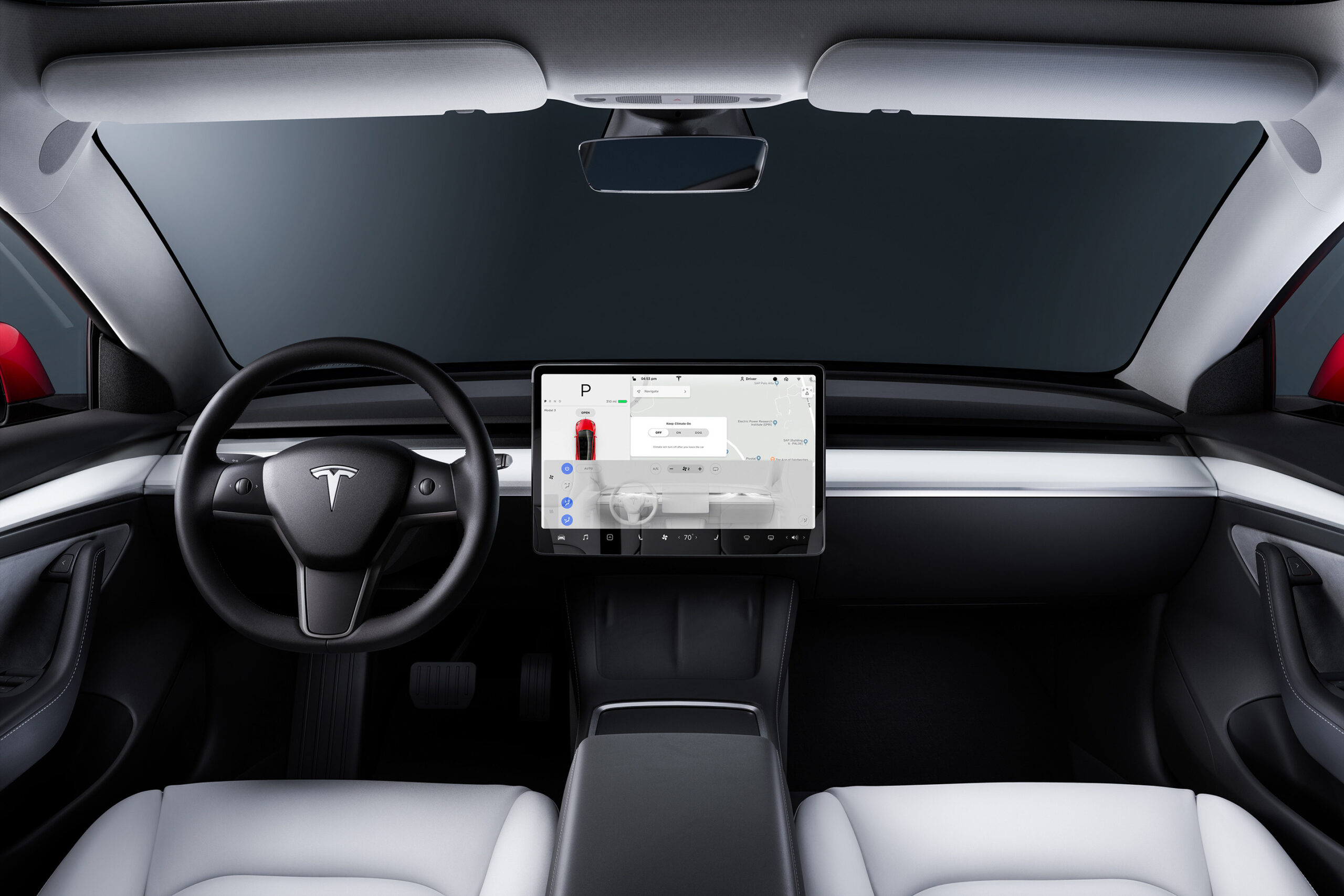 Les images prises par la caméra intérieure de la Model 3 - Tesla Model 3 -  Forum Automobile Propre